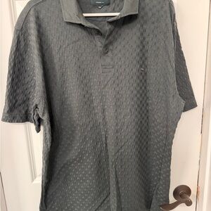 Rodd & Gunn Textured Charcoal Polo Shirt